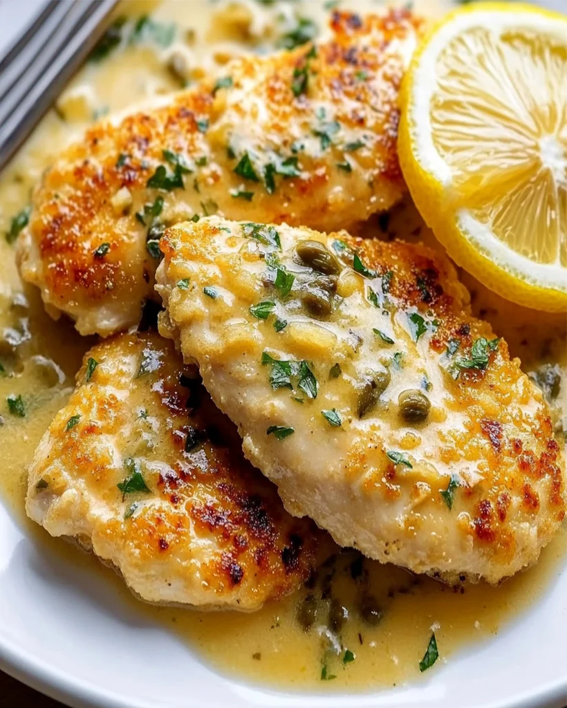 Zesty Lemon Chicken Piccata - Easy & Flavorful Recipe