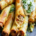 "Spicy Chipotle Chicken Taquitos - Easy Roll-Ups Recipe"