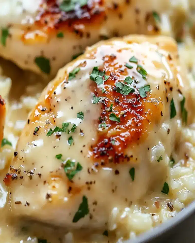Parmesan Chicken & Rice - One Skillet Dinner Recipe