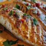 Zesty Red Snapper Recipe with Creamy Creole Sauce