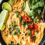 Creamy Spicy Coconut Noodle Bowls - Easy Recipe Idea