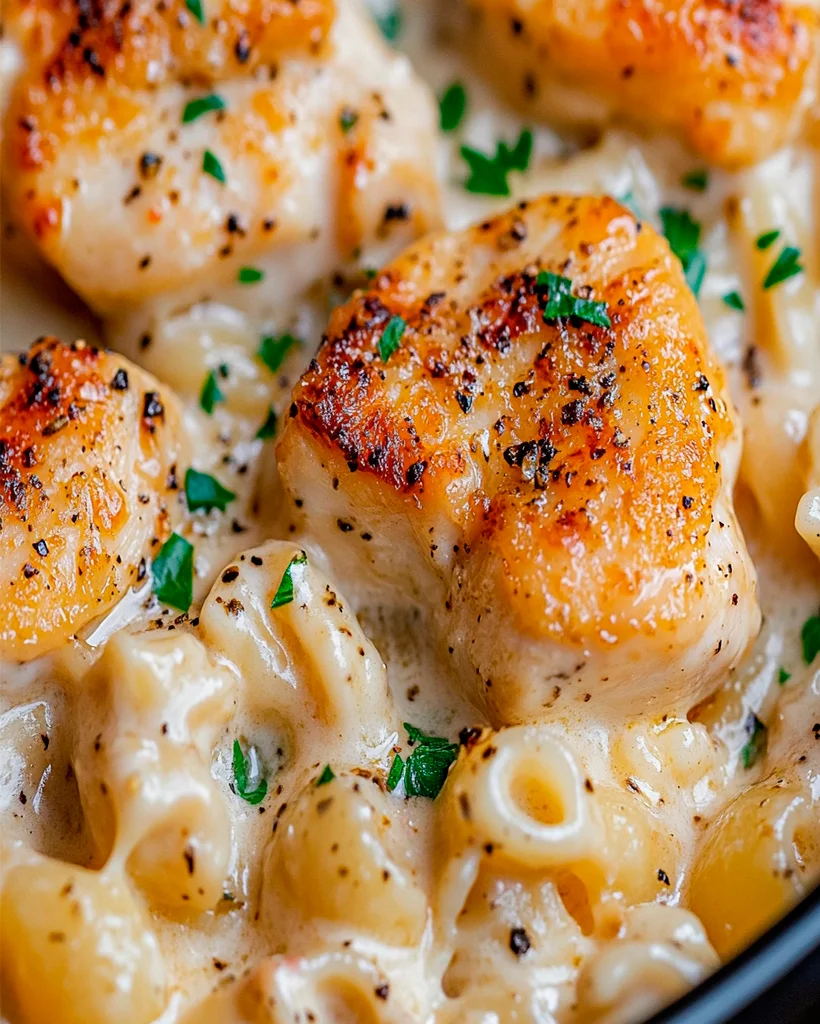 One-Pan Creamy Parmesan Chicken and Rice Recipe