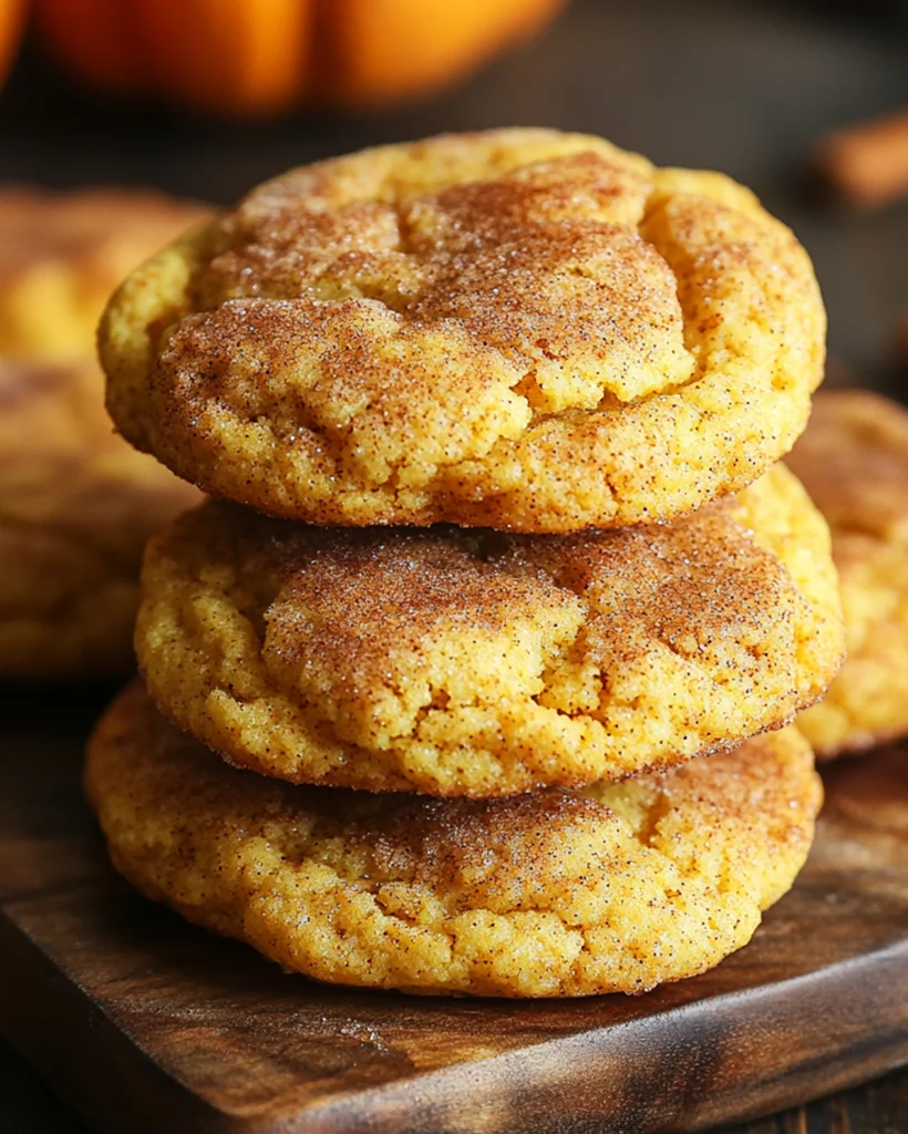 Pumpkin Snickerdoodles Recipe | Soft & Chewy Cookies