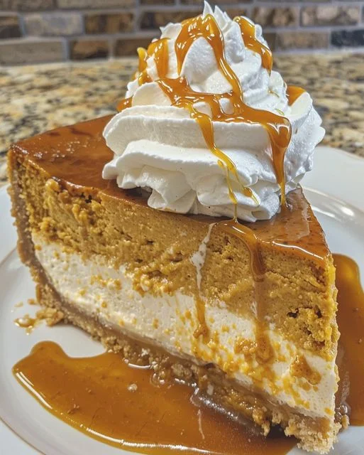 Pumpkin Caramel Cheesecake Recipe | Creamy & Delicious Dessert