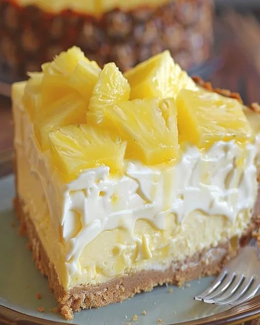 Pineapple Heaven Cheesecake – Easy & Delicious Recipe