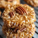 No Bake Pecan Coconut Praline Cookies – Easy & Delicious