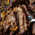 Slow Cooker Beef Brisket with BBQ Sauce