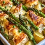 Asparagus Chicken Potato Casserole | Easy Recipe