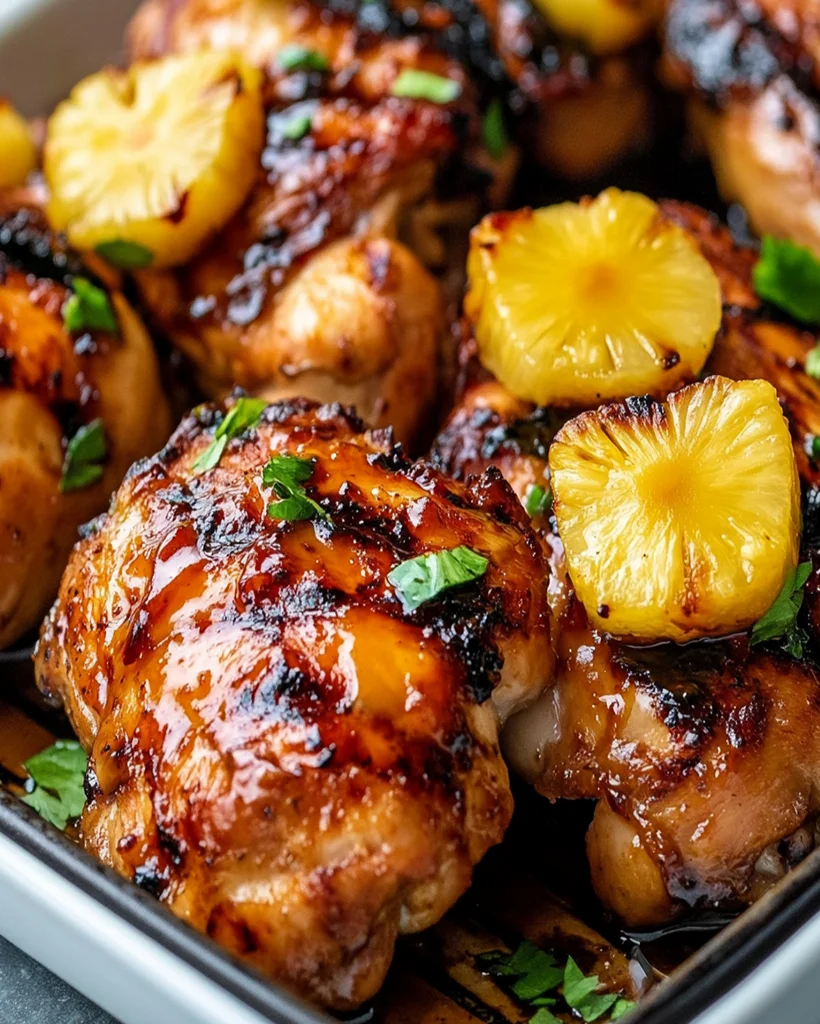 Baked Huli Huli Chicken - Easy Hawaiian Chicken Recipe