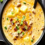 Beer Cheese Potato Soup with Sausage – Easy Recipe