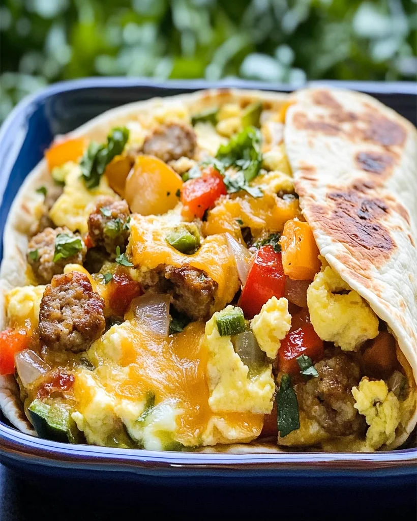 Chicken Breakfast Burrito Recipe – Easy & Delicious Meal