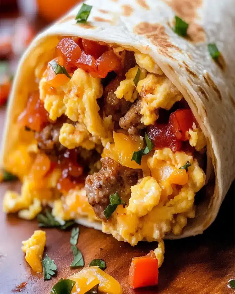 Breakfast Burrito Recipe: The Ultimate Guide