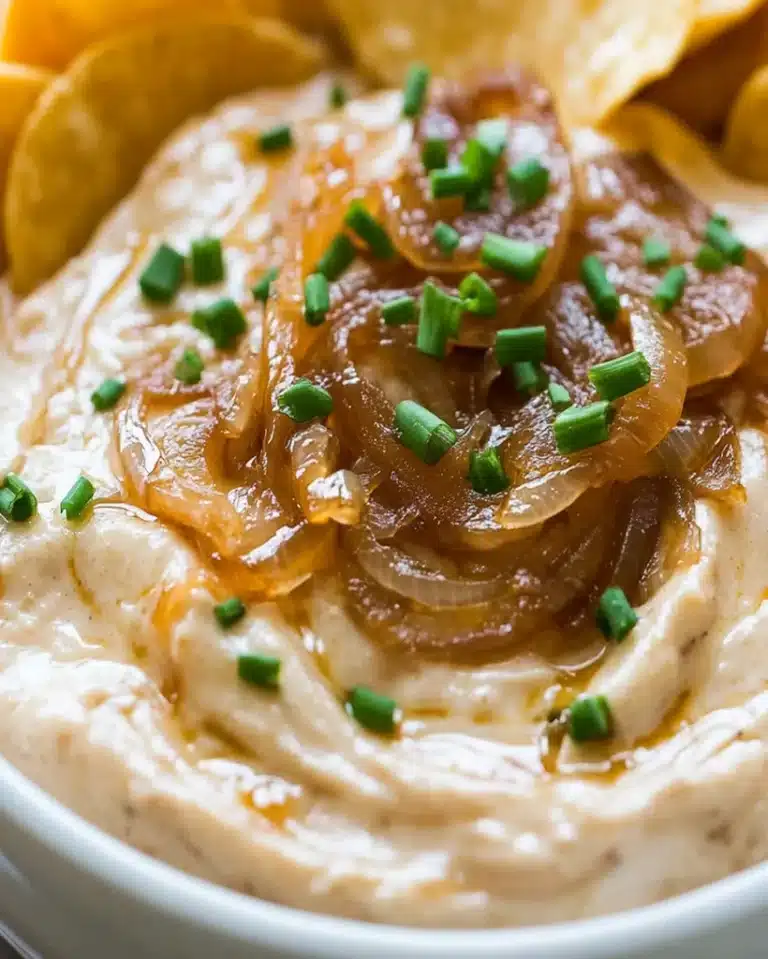 Caramelized Onion Dip Recipe: Creamy and Easy to Make