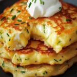 Cheese & Chive Pancakes Recipe – Savory, Easy & Delicious