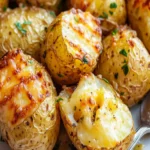 Cheesy Garlic Roasted Potatoes Recipe - Crispy & Delicious