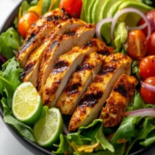 Chipotle Lime Keto Chicken Salad Recipe