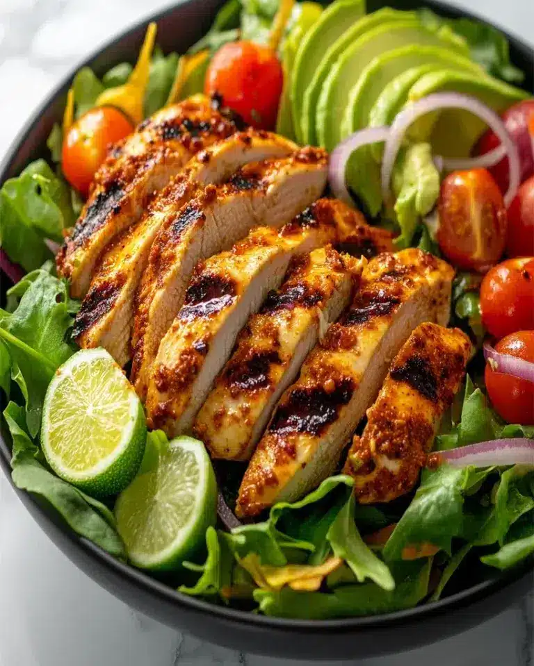 Chipotle Lime Keto Chicken Salad Recipe | Low Carb Meal