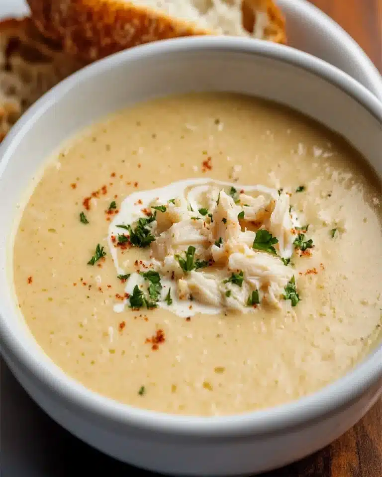 Cream of Crab Soup Recipe - Rich, Comforting & Delicious
