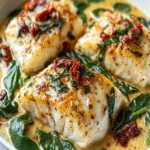 Creamy Keto Tuscan Cod Recipe - Low-Carb, Delicious Dish