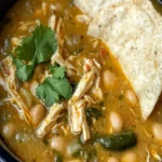 CrockPot Poblano White Chicken Chili – Easy Slow Cooker Recipe