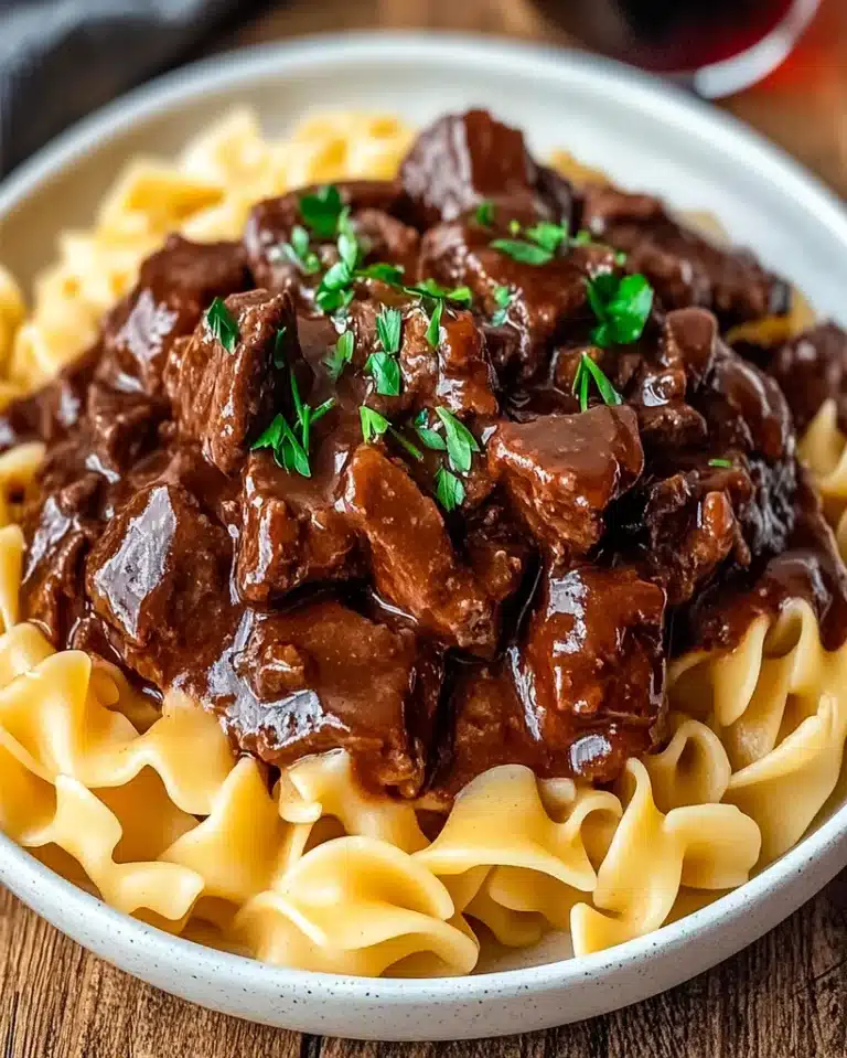 Crockpot Beef Tips