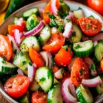 Cucumber Tomato Salad Recipe