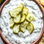 Dill Pickle Dip Recipe - Creamy, Tangy, Easy to Make