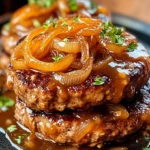 Hamburger Steaks with Onion Gravy - Easy Recipe & Tips