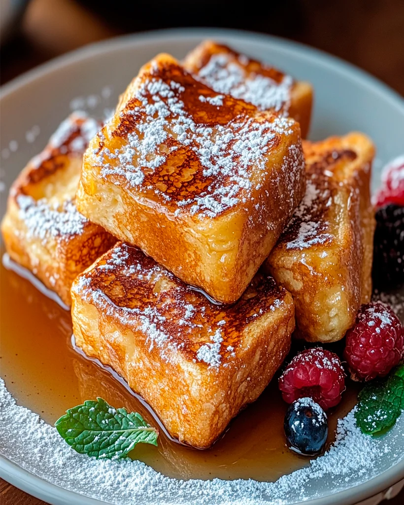 Hawaiian Roll French Toast Recipe - Sweet & Fluffy Brunch