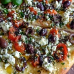 Homemade Mediterranean Flatbread Recipe - Easy & Delicious