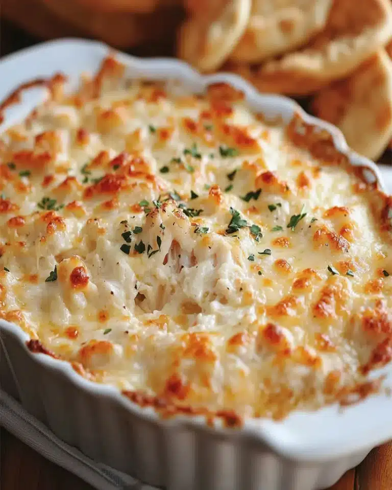 Hot Crab Dip Recipe – Creamy, Cheesy & Crowd-Pleasing