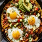 Huevos Rancheros Cast Iron Breakfast Skillet Recipe – Easy & Flavorful