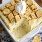 Indulge in this Southern Chessmen Cookie Banana Pudding recipe with layers of creamy filling, bananas, and buttery cookies. Perfect dessert!