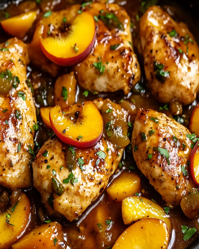 Jalapeno Peach Chicken Recipe - Sweet and Spicy Delight