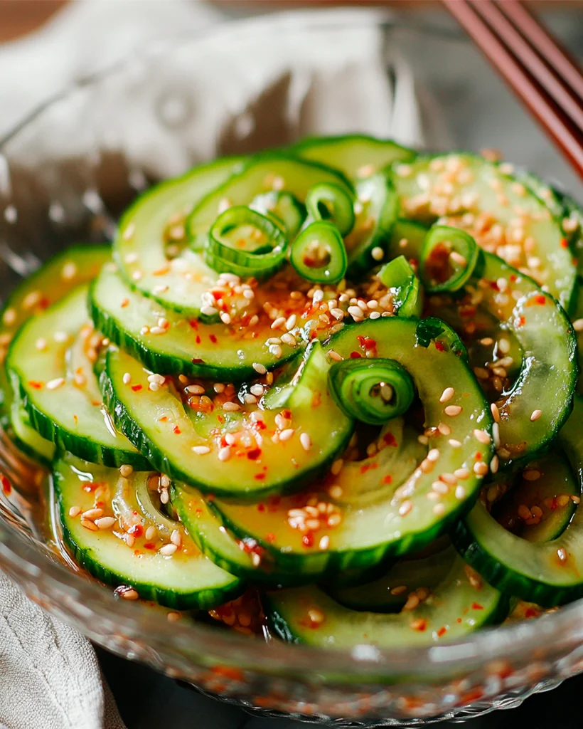 Korean Cucumber Salad – Easy, Refreshing, and Spicy Dish Korean Cucumber Salad – Easy, Refreshing, and Spicy Dish