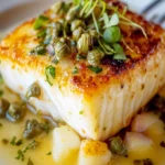 Lemon Caper Butter Chilean Seabass – Easy Gourmet Recipe