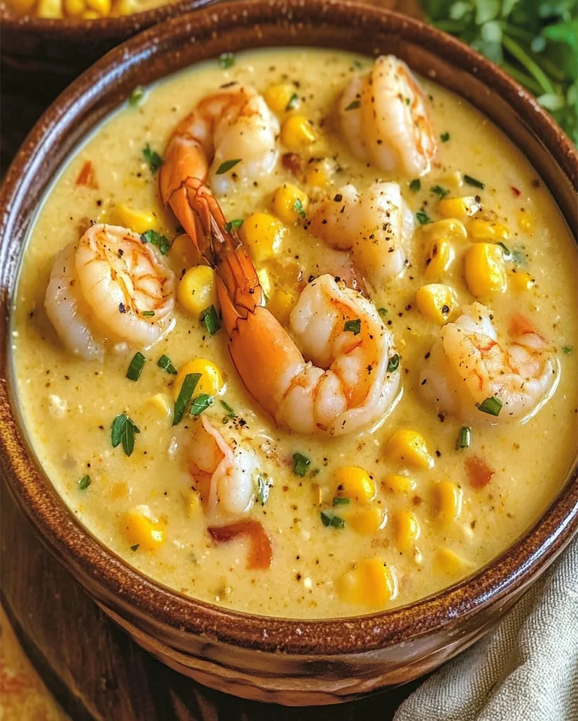 Louisiana Shrimp and Corn Bisque Recipe – Rich & Creamy