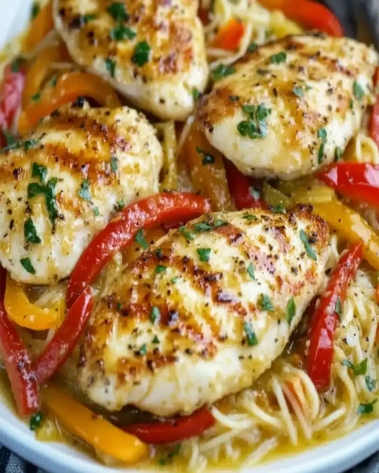 Olive Garden Chicken Scampi Copycat Recipe | Easy & Creamy