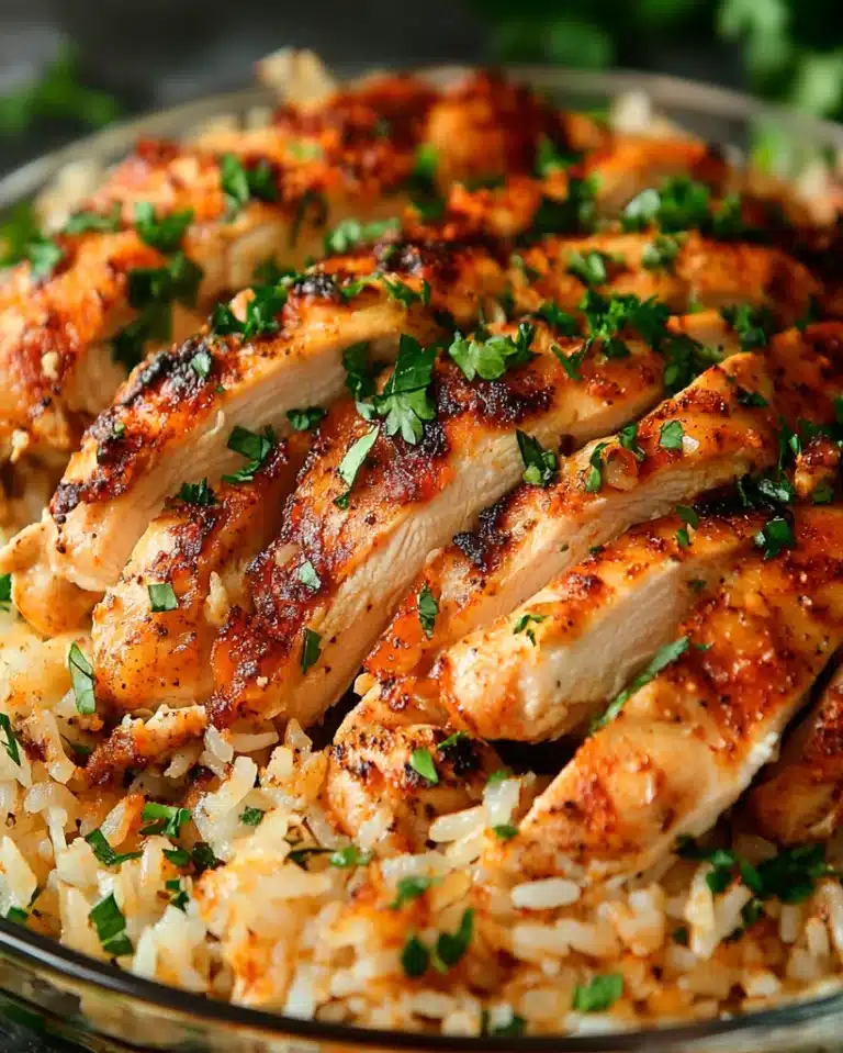 One Pot Shawarma Chicken and Rice
