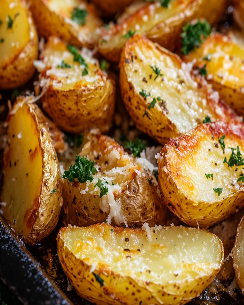 Parmesan Roast Potatoes – Crispy, Cheesy, and Delicious