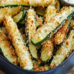 Parmesan Zucchini Fries - Crispy & Healthy Snack Recipe