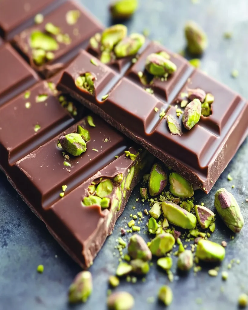 Pistachio Chocolate Bar Recipe | Dubai Chocolate Delight