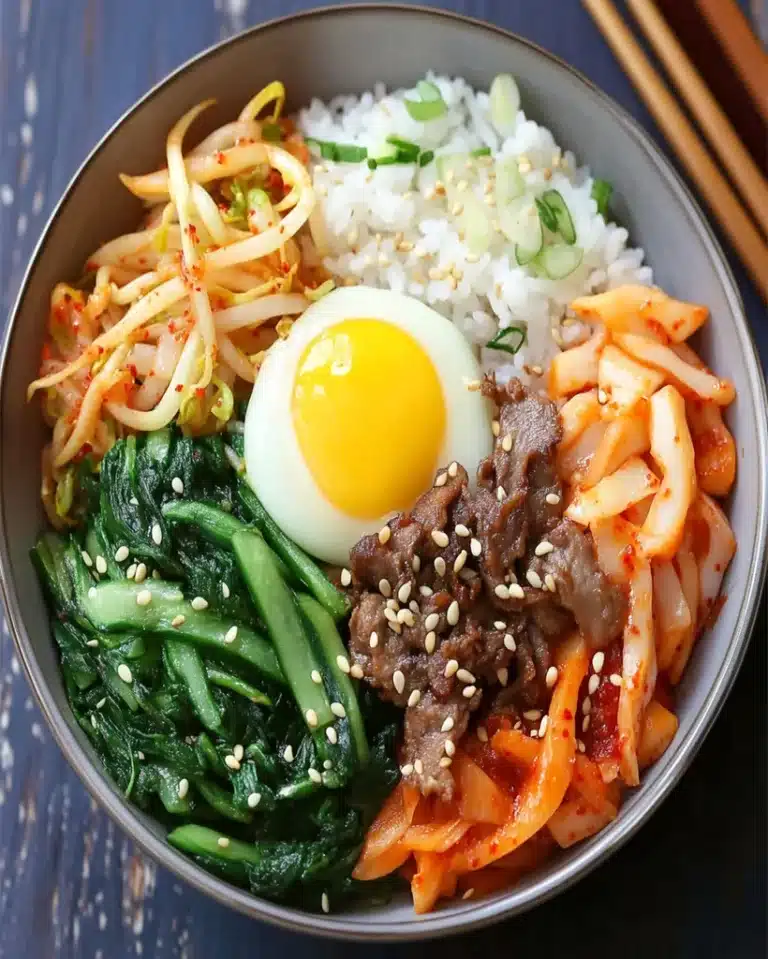 Quick Bibimbap Recipe – Easy & Flavorful Korean Meal
