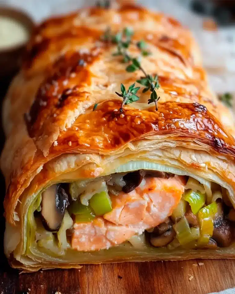 Salmon Puff Pastry