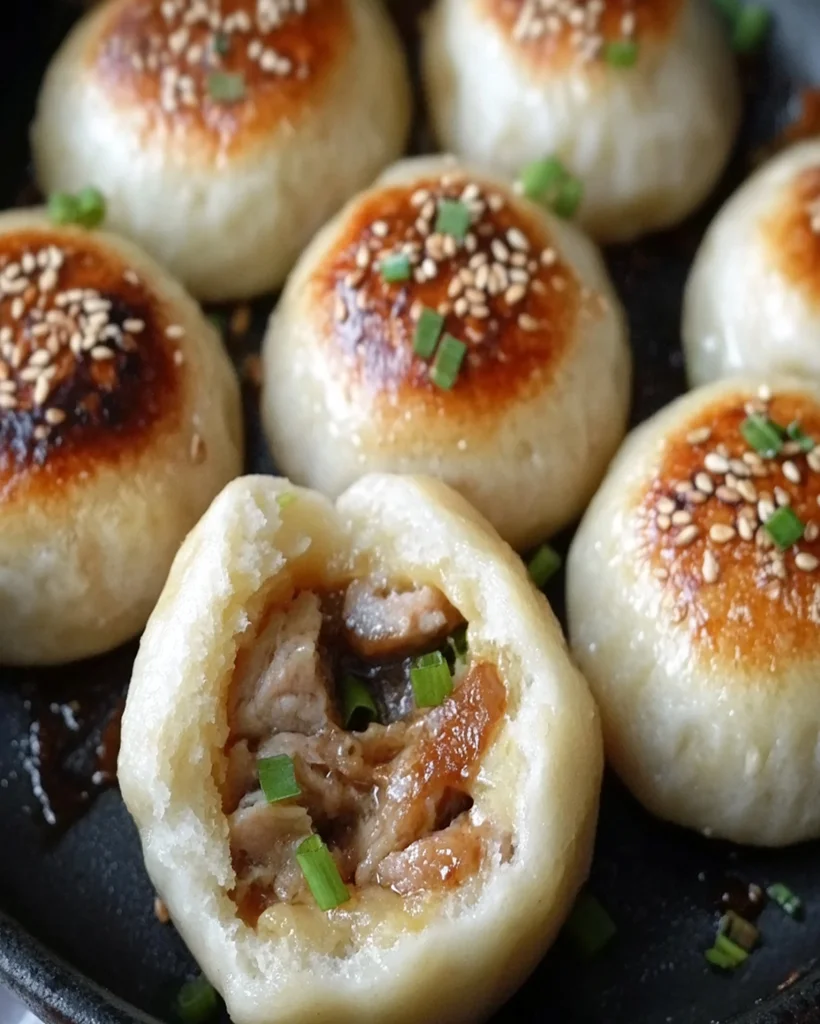 Sheng Jian Bao Recipe | Delicious Pan-Fried Pork Buns - optimal recipes