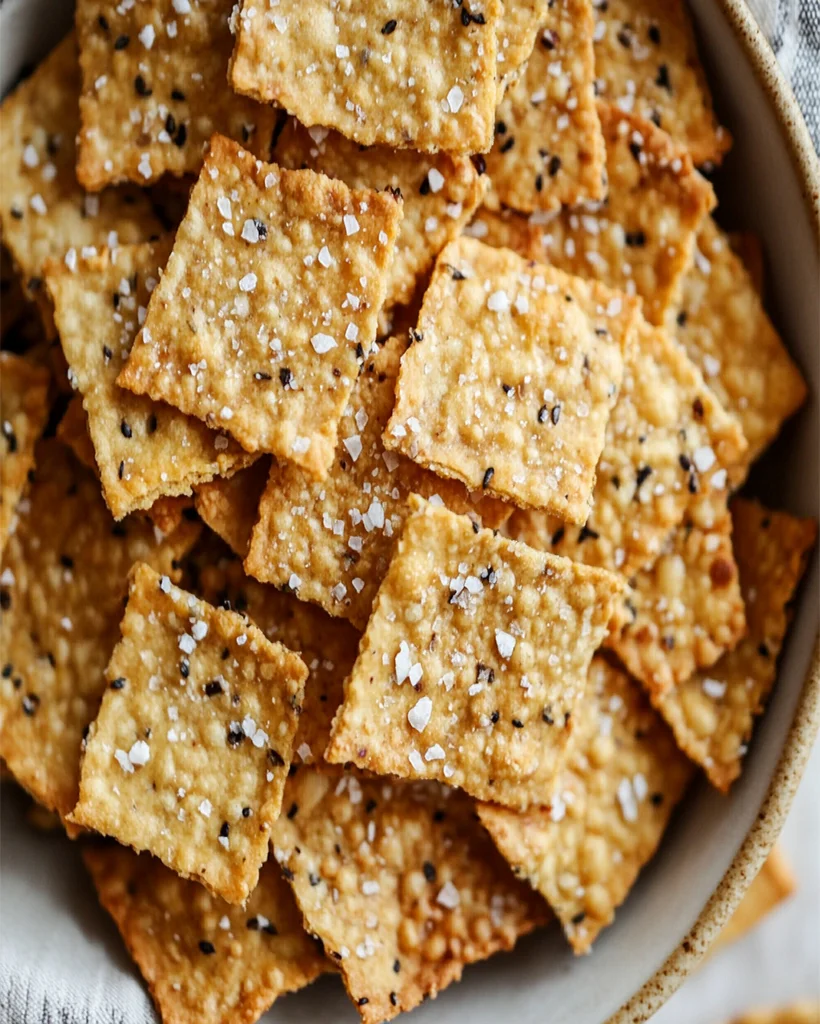 Sourdough Discard Crackers Recipe – Easy, No Roll, No Knead