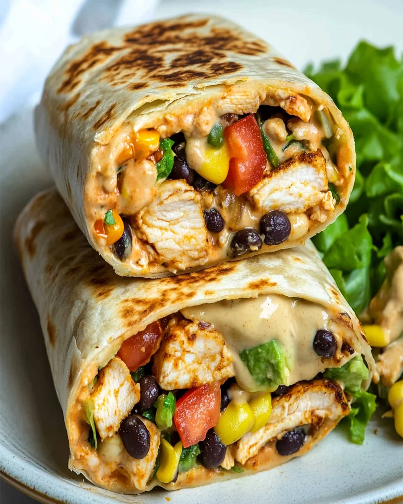 Southwest Chicken Wrap Recipe – Easy, Flavorful, Protein-Packed