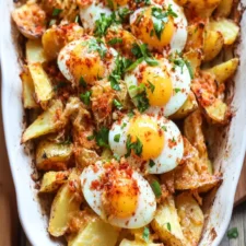 Spanish-Style Eggs with Roasted Potatoes | Easy Recipe