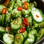 Spicy Cucumber Salad Recipe – Easy, Flavorful, & Refreshing