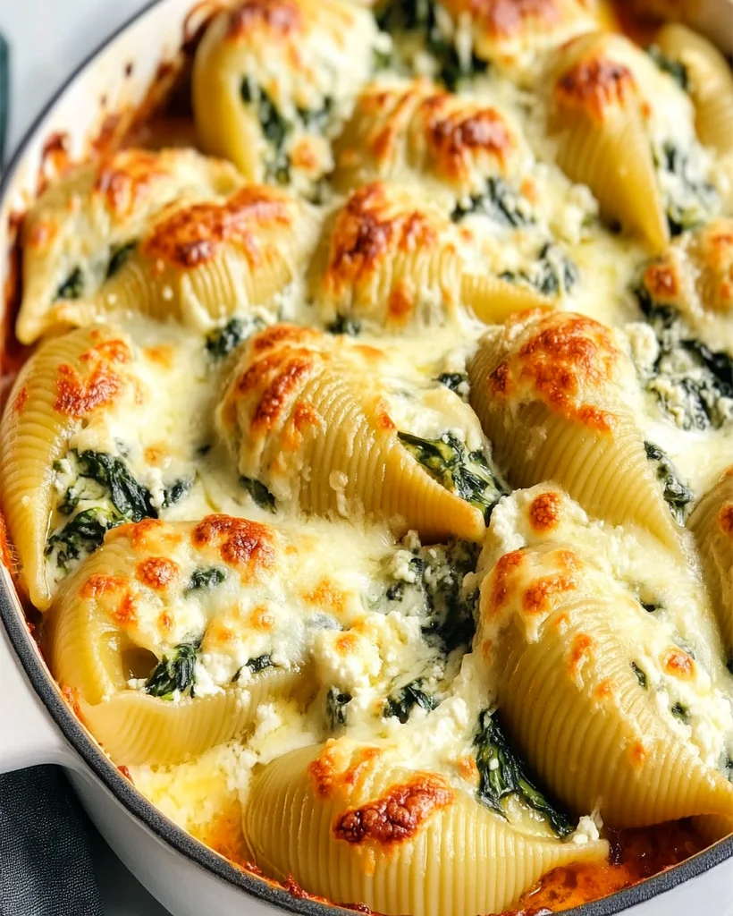 Spinach & Ricotta Stuffed Shells Recipe - Easy & Delicious